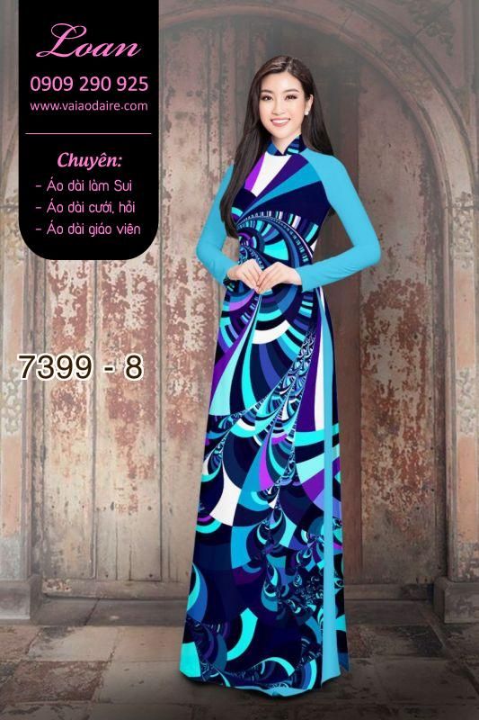 Vải áo dài lập thể