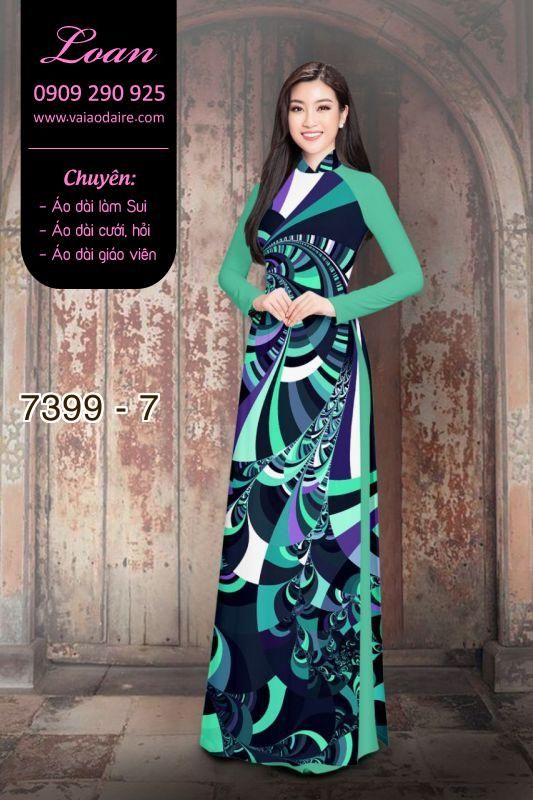 Vải áo dài lập thể