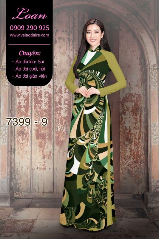 Vải áo dài lập thể