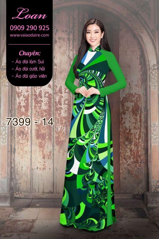 Vải áo dài lập thể