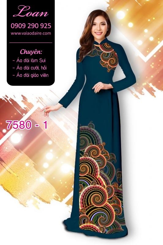 Vải áo dài hoa văn đẹp Vải áo dài hoa văn đẹp