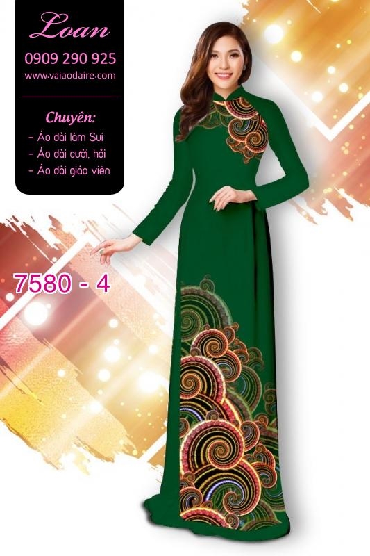 Vải áo dài hoa văn đẹp Vải áo dài hoa văn đẹp