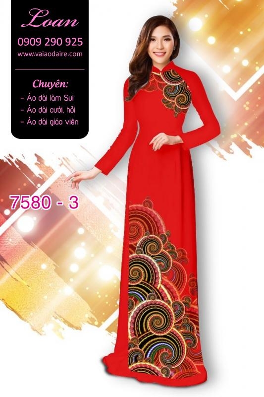 Vải áo dài hoa văn đẹp Vải áo dài hoa văn đẹp