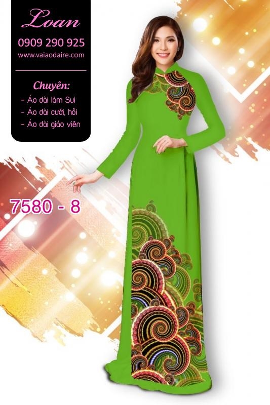 Vải áo dài hoa văn đẹp Vải áo dài hoa văn đẹp