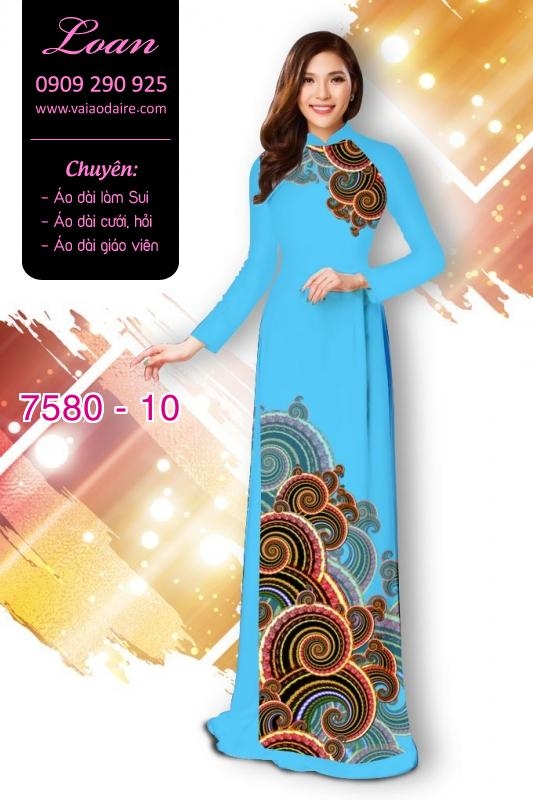 Vải áo dài hoa văn đẹp Vải áo dài hoa văn đẹp
