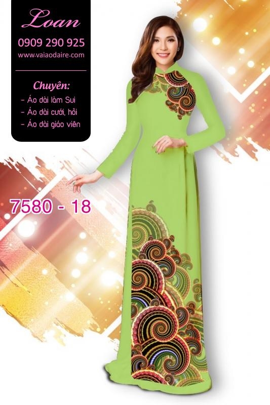 Vải áo dài hoa văn đẹp Vải áo dài hoa văn đẹp