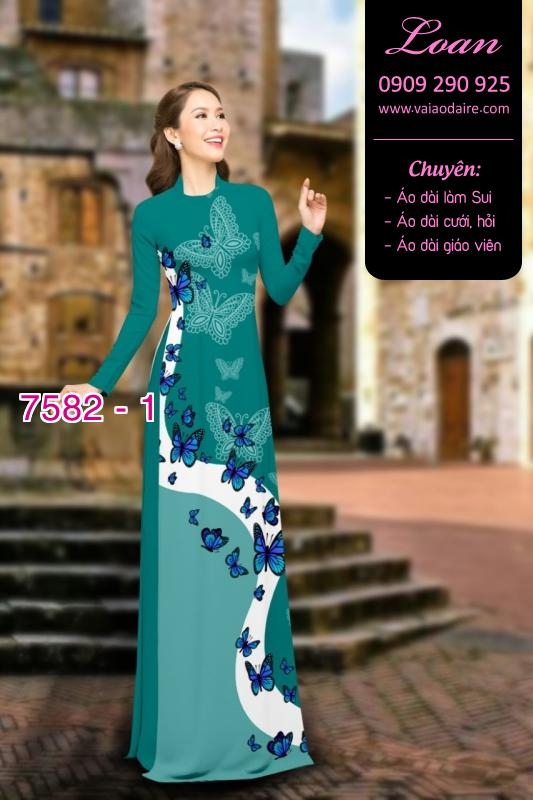Vải áo dài hoa văn đẹp Vải áo dài hoa văn đẹp