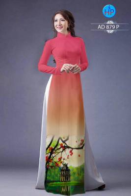 Vải áo dài hồ Guơm-DT 761