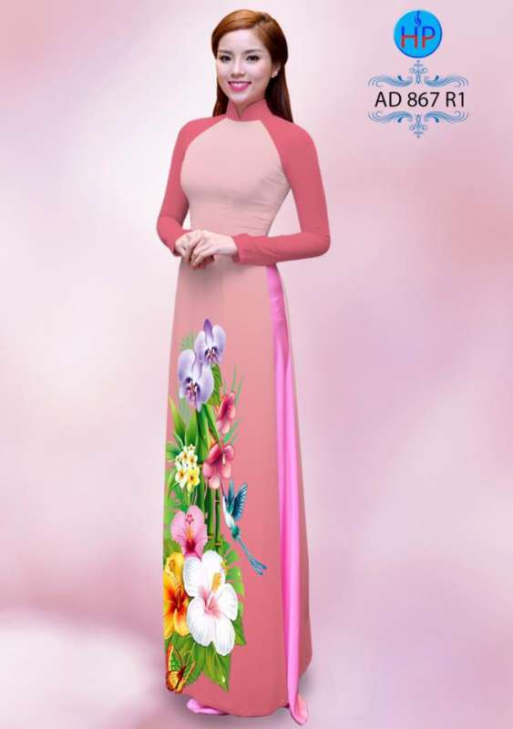 Vải áo dài luạ Hàn Quốc - Tằm Thái - Thái Tuấn