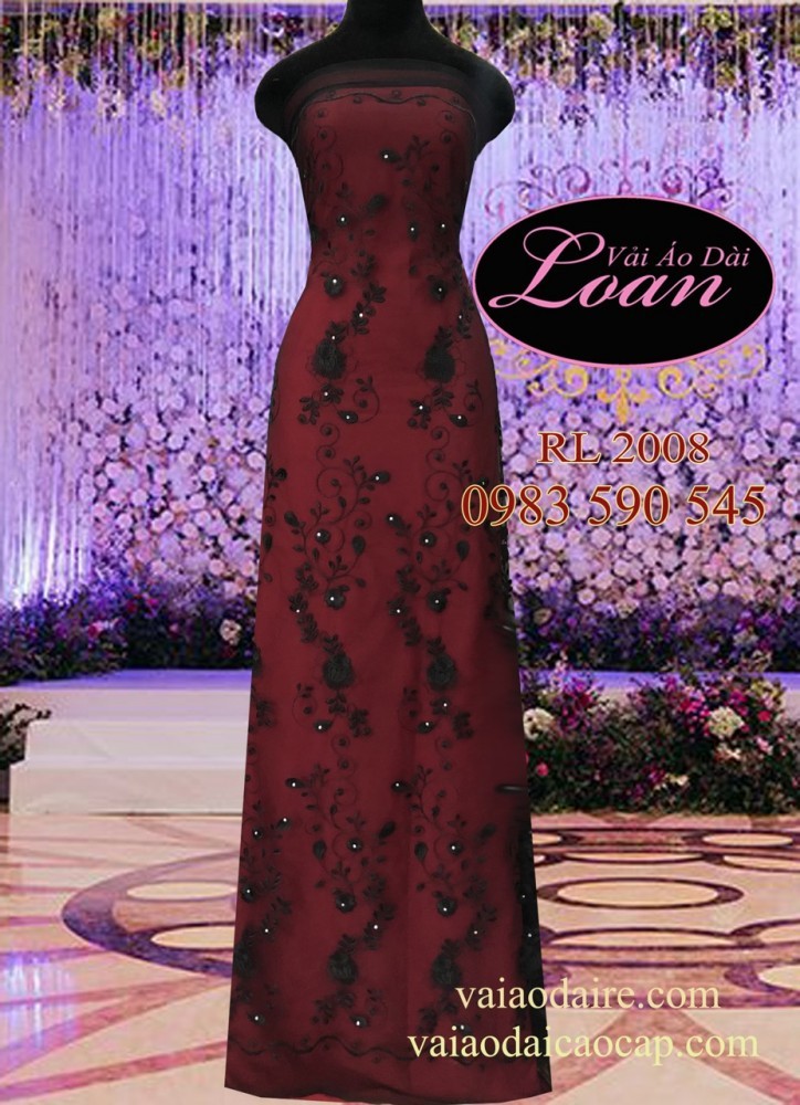 Vải áo dài Ren đẹp, sang trọng.