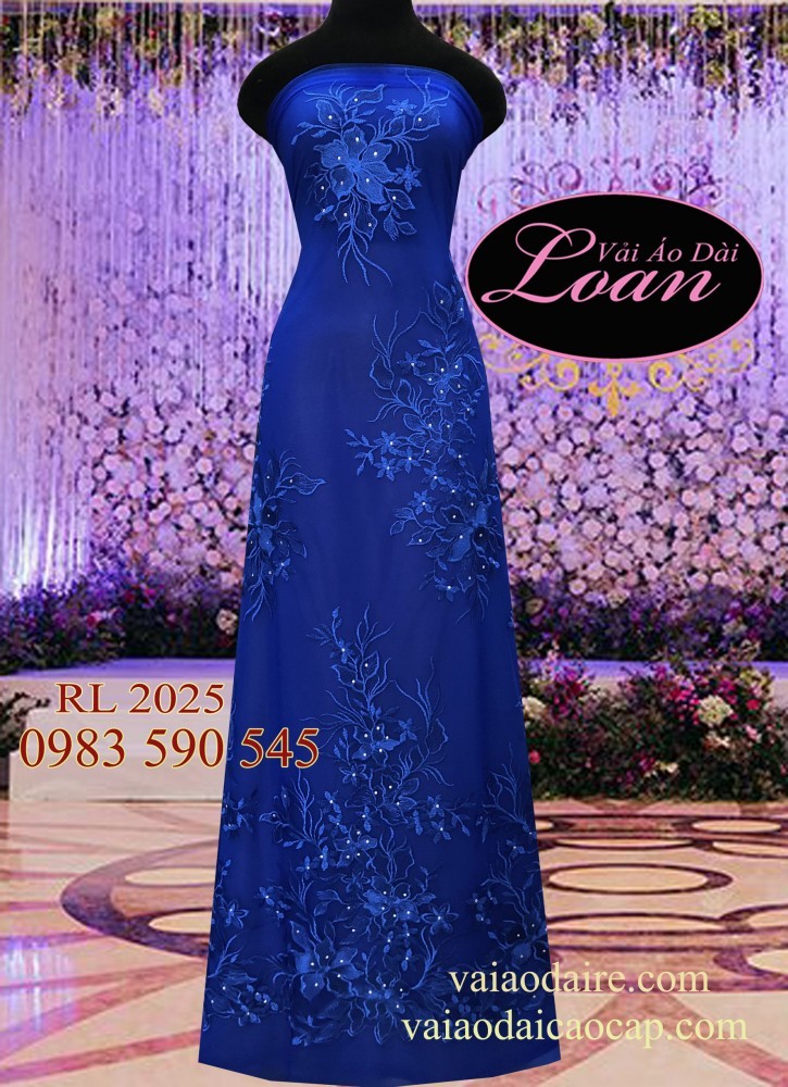 Vải áo dài ren cao cấp