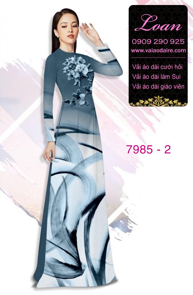 Vải áo dài lập thể