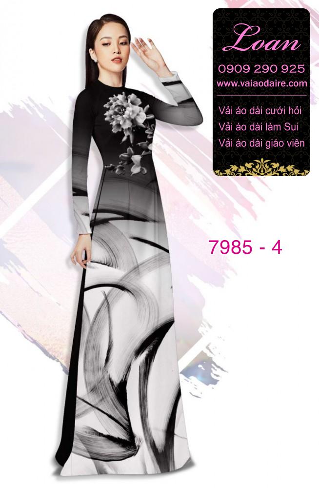 Vải áo dài lập thể