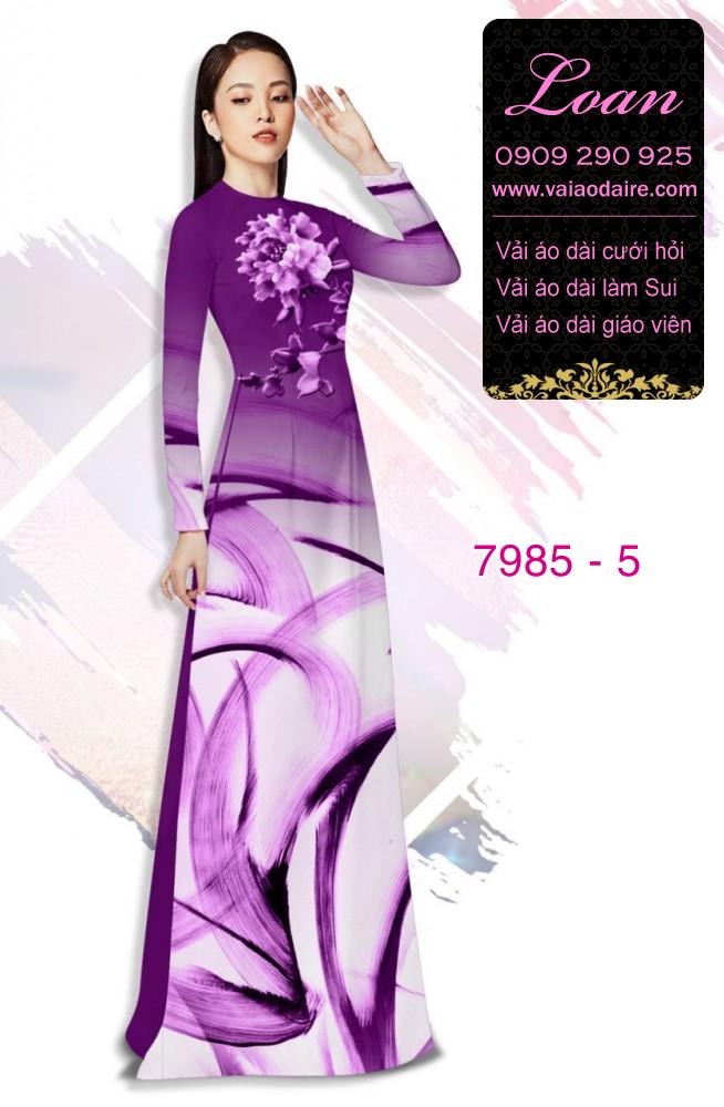 Vải áo dài lập thể