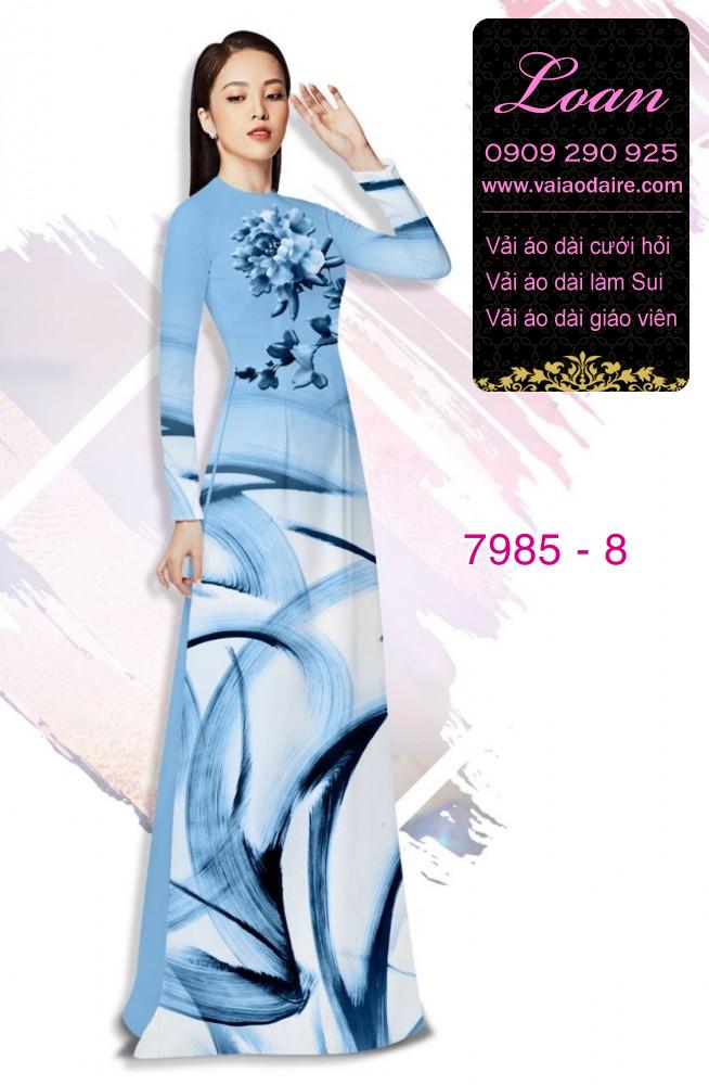Vải áo dài lập thể