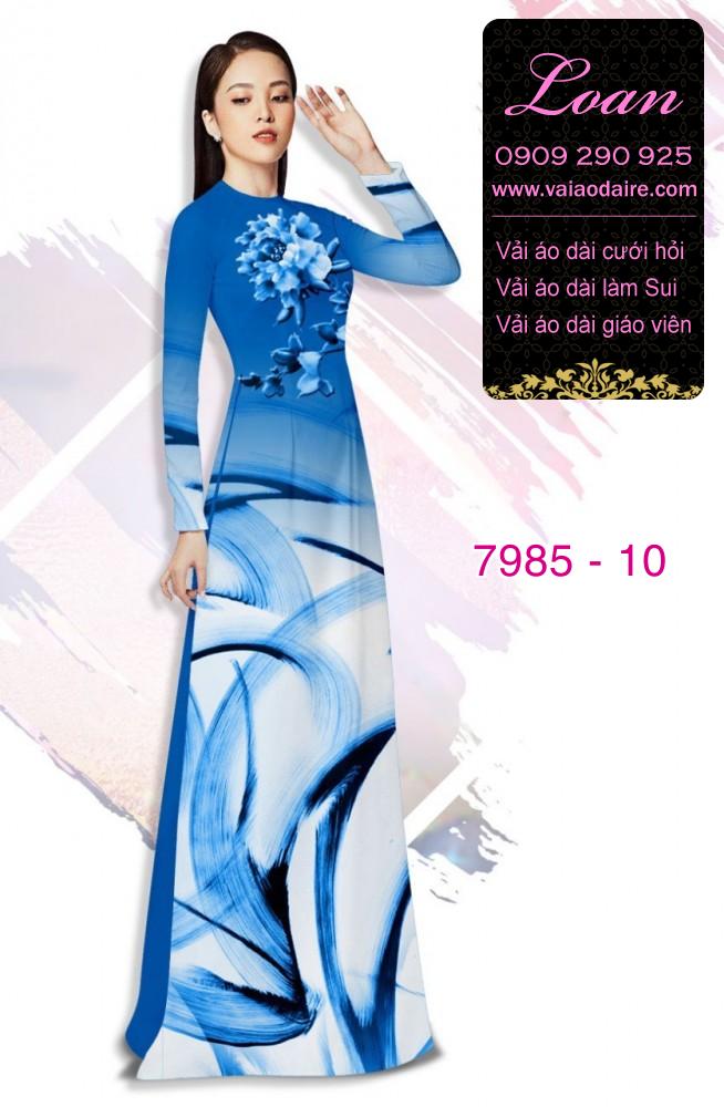 Vải áo dài lập thể
