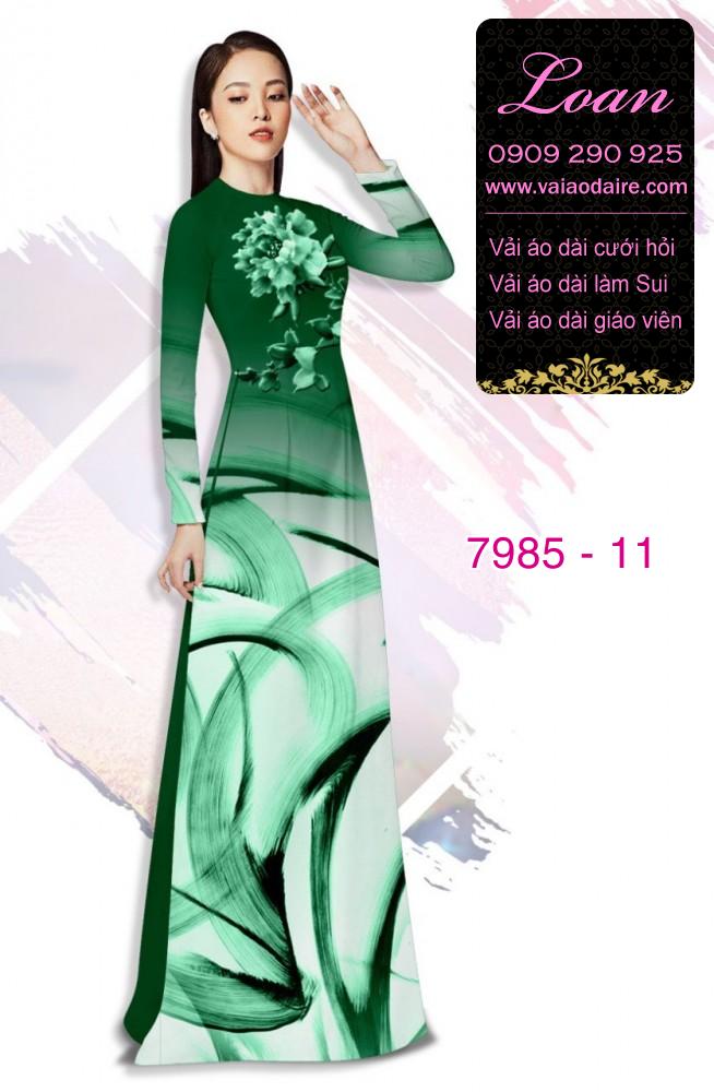 Vải áo dài lập thể