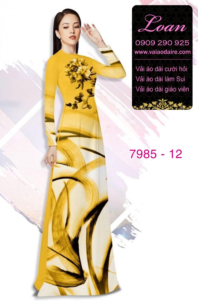 Vải áo dài lập thể
