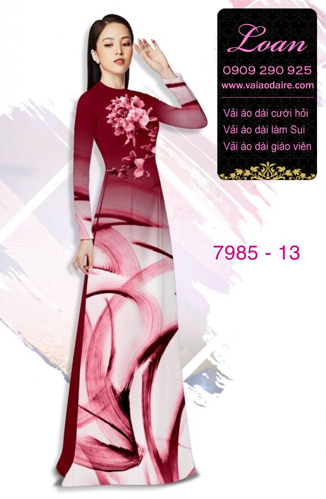 Vải áo dài lập thể