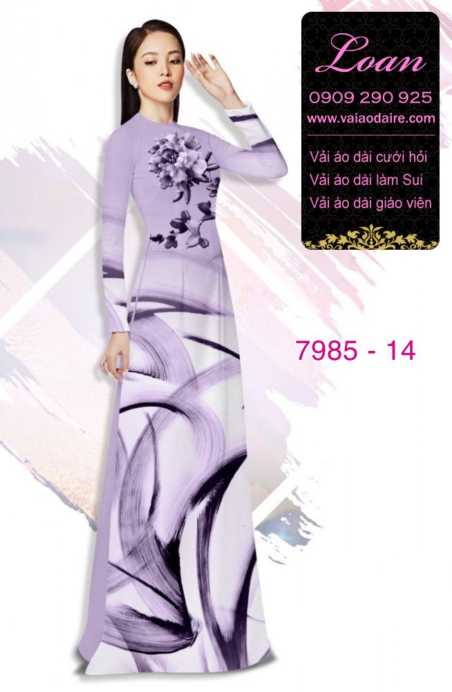 Vải áo dài lập thể