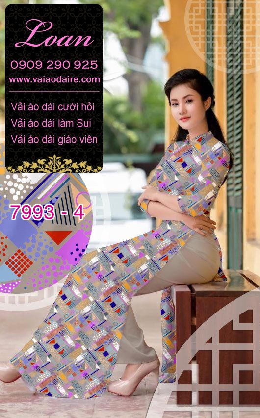 Vải áo dài hoa Mẫu Đơn Vải áo dài hoa Mẫu Đơn
