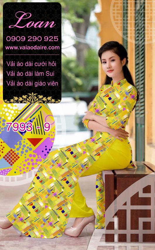 Vải áo dài hoa Mẫu Đơn Vải áo dài hoa Mẫu Đơn