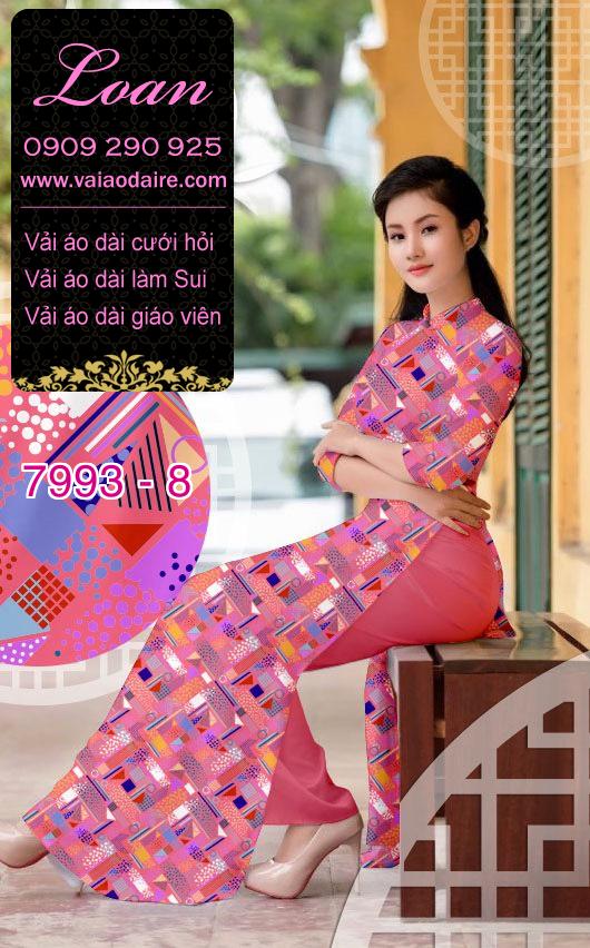 Vải áo dài hoa Mẫu Đơn Vải áo dài hoa Mẫu Đơn