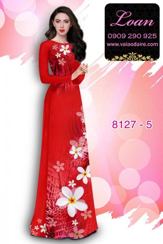 Vải áo dài hoa Sứ