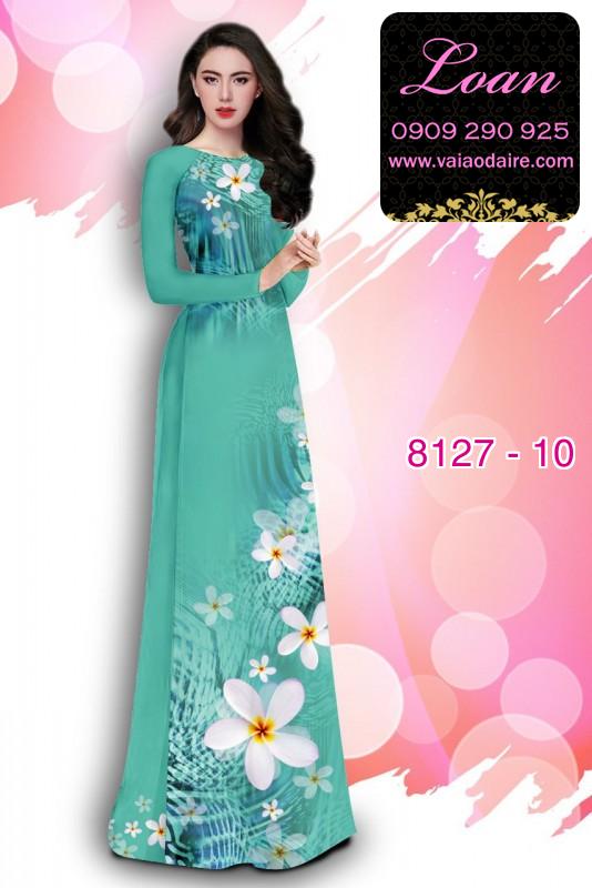 Vải áo dài hoa Sứ