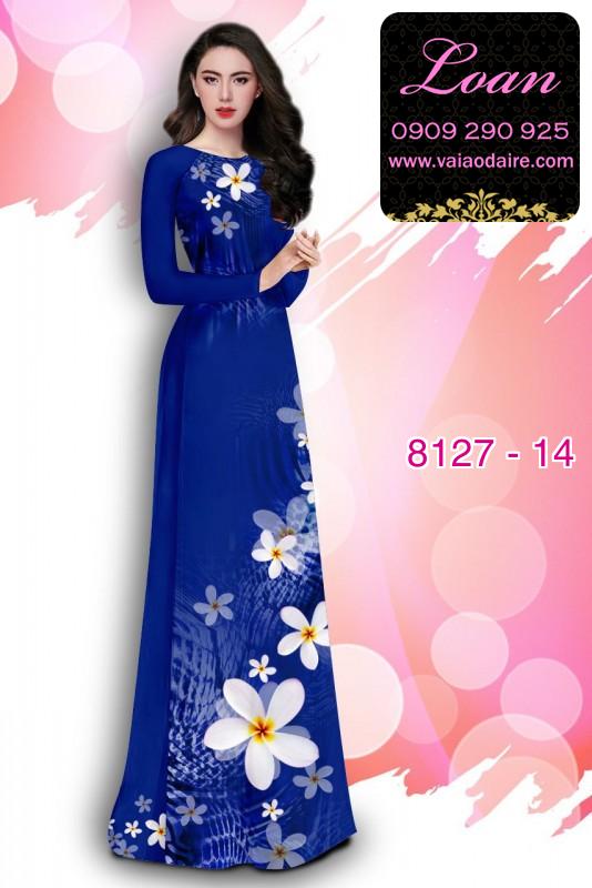 Vải áo dài hoa Sứ