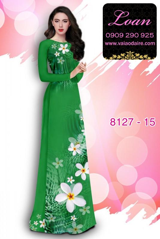 Vải áo dài hoa Sứ