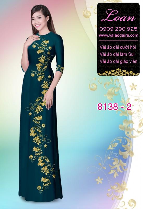 Vải áo dài hoa dây