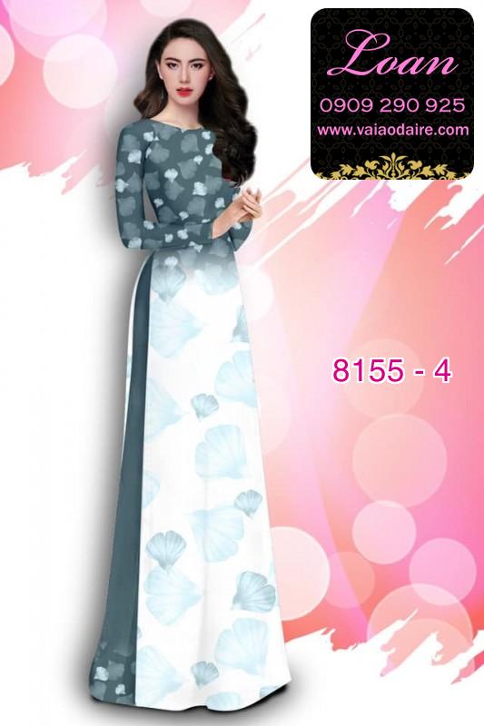 Vải áo dài hoa chìm