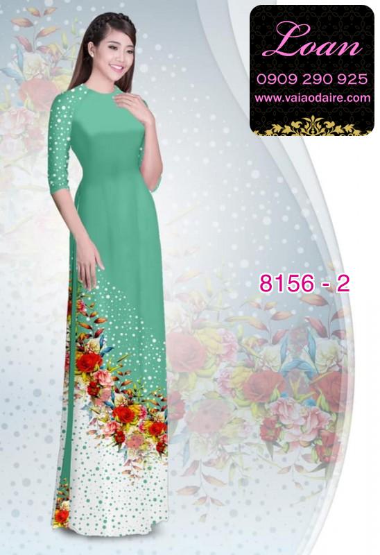 Vải áo dài hoa dây Vải áo dài hoa dây