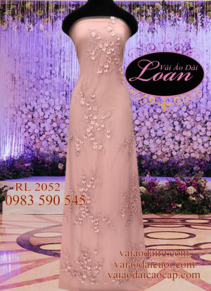 Vải áo dài ren cao cấp