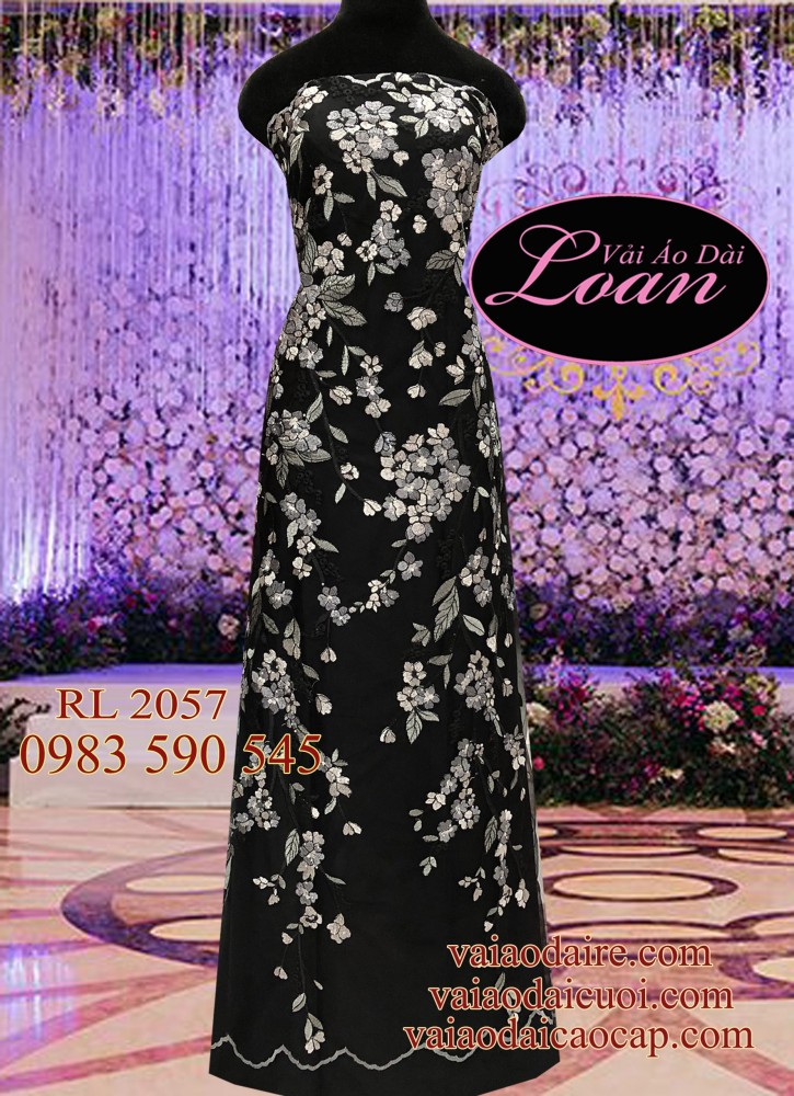 Vải áo dài ren cao cấp