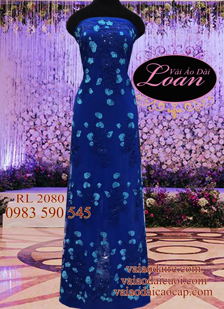 Vải áo dài ren cao cấp