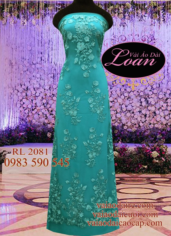 Vải áo dài ren cao cấp