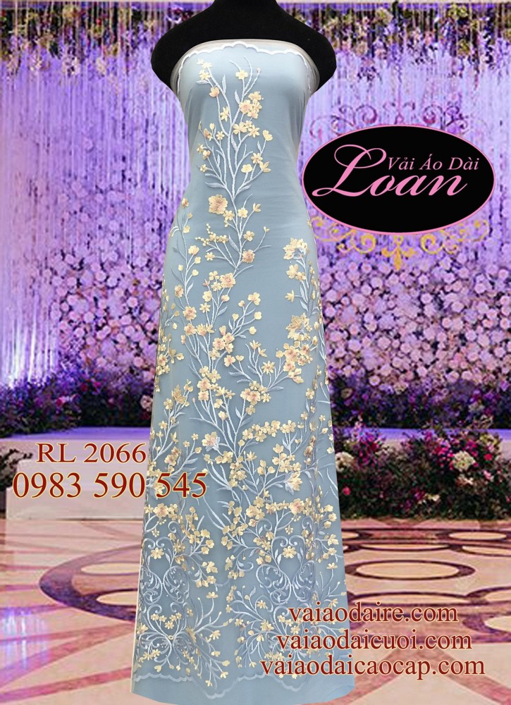 Vải áo dài ren cao cấp