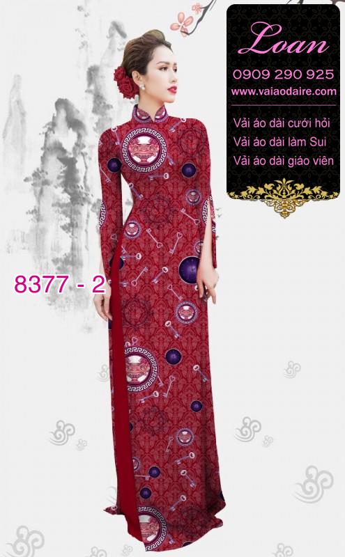 Vải áo dài hoa văn cổ điển Vải áo dài hoa văn cổ điển