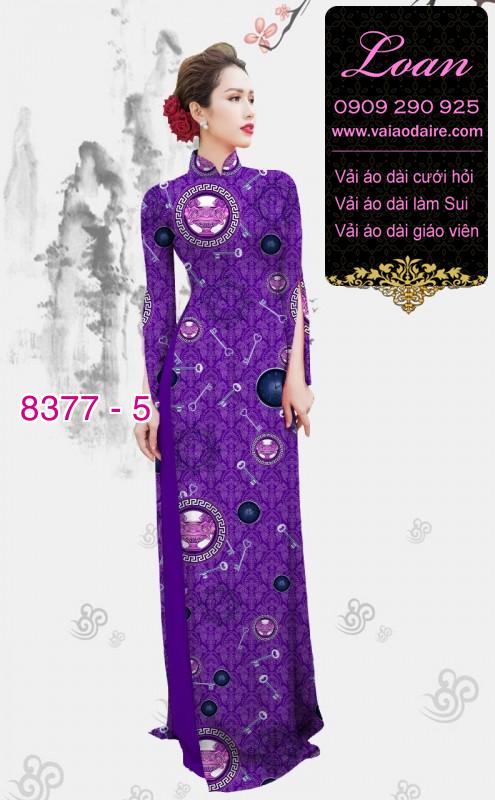 Vải áo dài hoa văn cổ điển Vải áo dài hoa văn cổ điển
