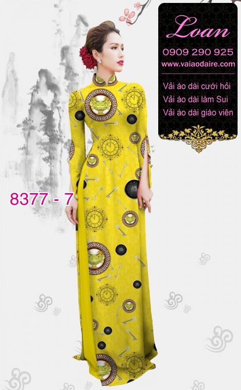 Vải áo dài hoa văn cổ điển Vải áo dài hoa văn cổ điển