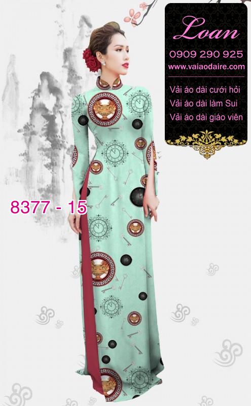 Vải áo dài hoa văn cổ điển Vải áo dài hoa văn cổ điển