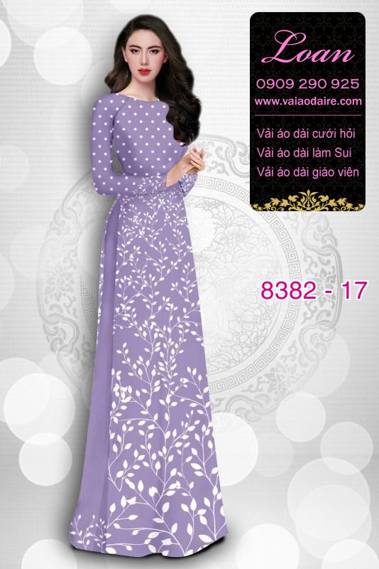 Vải áo dài hoa nhỏ Vải áo dài hoa nhỏ