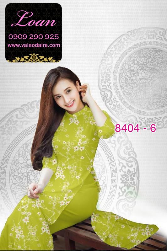 Vải áo dài hoa nhỏ