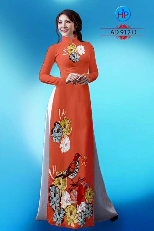 Vải áo dài hoa Sen