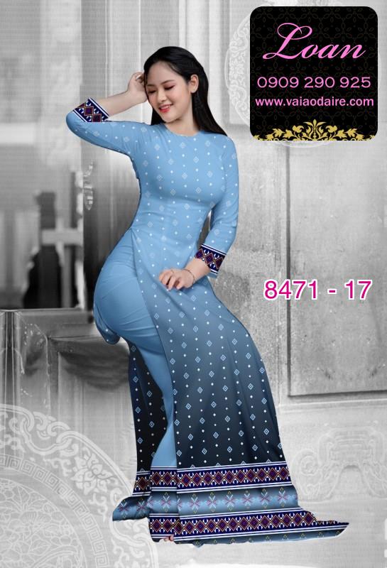 Vải áo dài hoa văn thổ cẩm