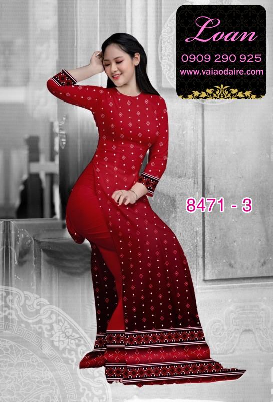 Vải áo dài hoa văn thổ cẩm