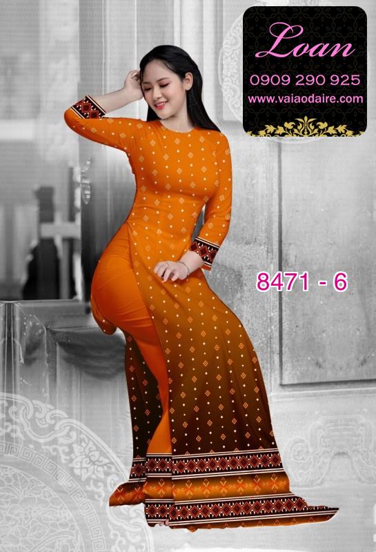 Vải áo dài hoa văn thổ cẩm