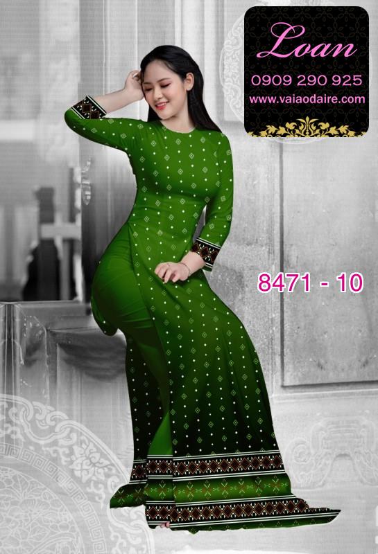 Vải áo dài hoa văn thổ cẩm